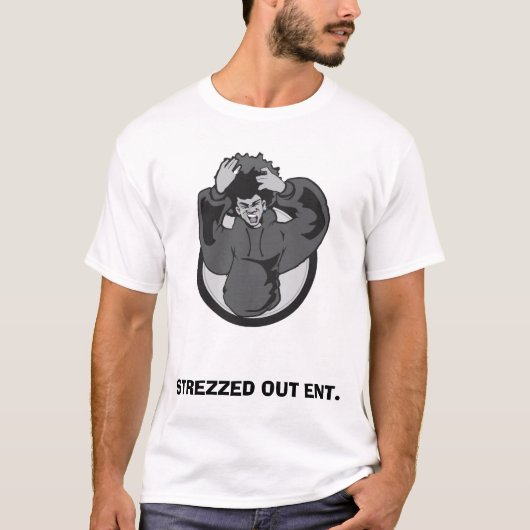 STREZZED_LOGO_00003、ENT. STREZZED Tシャツ (正面)