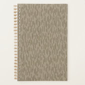 Strichtarn Raindrop Camouflage Rain Pattern Camo プランナー手帳 (正面)