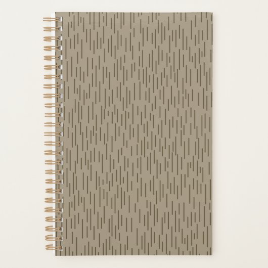 Strichtarn Raindrop Camouflage Rain Pattern Camo プランナー手帳 (正面)