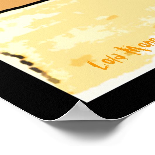 strickendes dreadlocksmädchen ポスター (角)