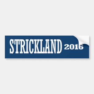 Strickland -テッドStrickland 2016年 バンパーステッカー