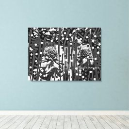 Strictly Black & White DUO Stretted Canvas Print キャンバスプリント