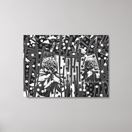 Strictly Black & White DUO Stretted Canvas Print キャンバスプリント (正面)