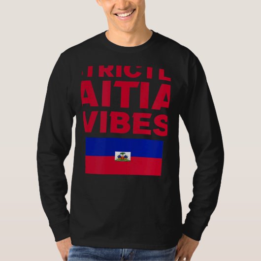 Strictly Haitian Vibes Haiti West Indian Day Carni Tシャツ (正面)