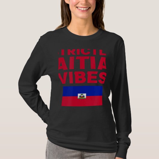 Strictly Haitian Vibes Haiti West Indian Day Carni Tシャツ (正面)