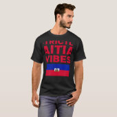 Strictly Haitian Vibes Haiti West Indian Day Carni Tシャツ (正面フル)