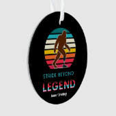Stride Beyond Legend Sasquatch Amputee Vintage  オーナメント (正面)