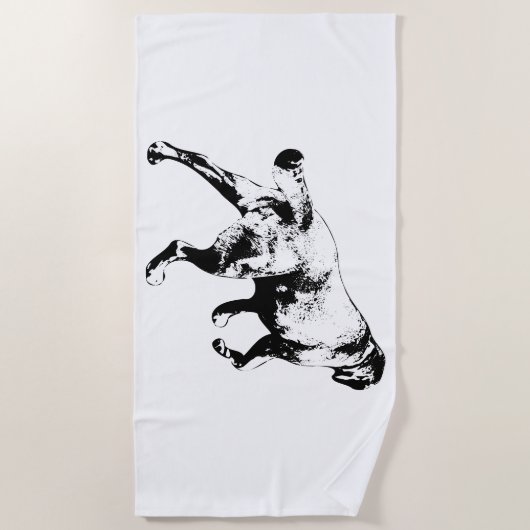 Stride & Shadow, Fall Textile ビーチタオル (正面)