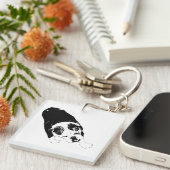 Stride Vector Dog Guides Bold Daily Travels キーホルダー (正面右)