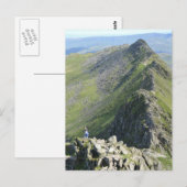 Striding Edge - English Lake District ポストカード (正面/裏面)