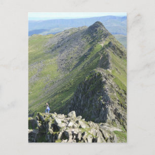 Striding Edge - English Lake District ポストカード