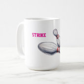 strike コーヒーマグカップ (正面左)