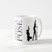 Strike a Pose - Vogue – 両側のイメージ – コーヒーマグカップ (正面右)