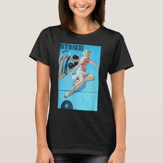 Strike! Awesome Retro Vintage Bowling 1007 Tシャツ
