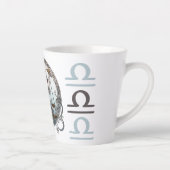 Strike Libraシンボルアートワーク カフェラテマグ (右)