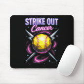 Strike Out Cancer - Breast Cancer Softll Support  マウスパッド (マウス)