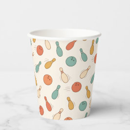 Strike Up Some Fun Bowling Party Kids 1st Birthday 紙コップ