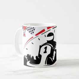 Strike with Style: The Ultimate karting Mug コーヒーマグカップ