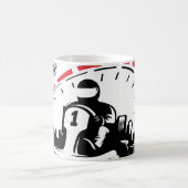 Strike with Style: The Ultimate karting Mug コーヒーマグカップ (中央)
