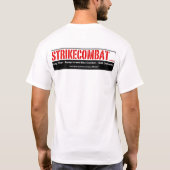strikeCombatのTシャツ Tシャツ (裏面)