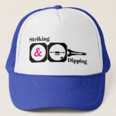 Striking and Dipping- Geologist's Transit Compass キャップ (正面)