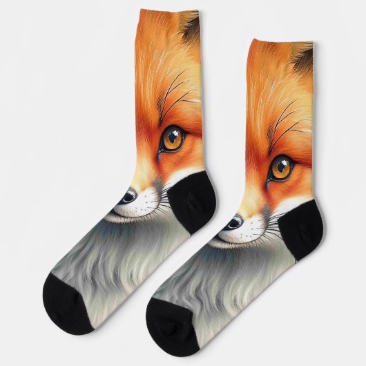 Striking Eyes of a Cunning Red Fox   ソックス (左)