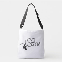 Striking Heart Gym Crossbody Bag クロスボディバッグ