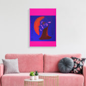 Strikingly Beautiful Creature  キャンバスプリント (インサイチュ (リビング))