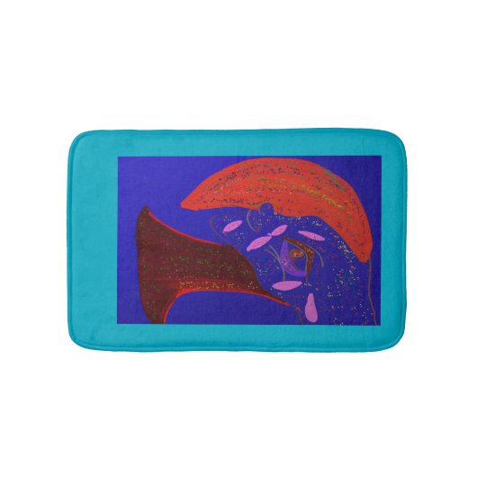 Strikingly Beautiful Creature  バスマット (正面)