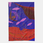 Strikingly Beautiful Creature Kitchen Towel キッチンタオル (縦)