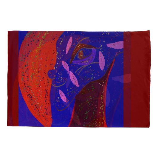 Strikingly Beautiful Creature Pillowcase Set 枕カバー (裏面-左)