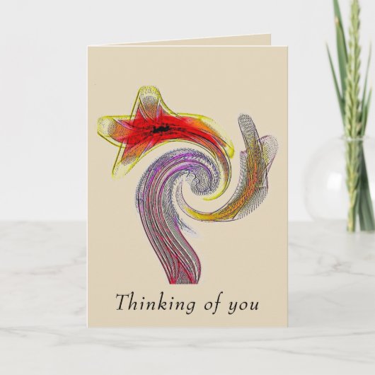 "Strikingly Flamboyant" 5x7 Blank Card w/Envelope カード (正面)