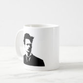 Strindberg i Silhouette コーヒーマグカップ (正面左)