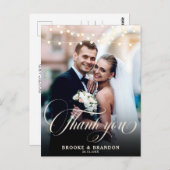 String 素朴 Lightsの結婚写真 ポストカード (正面/裏面)