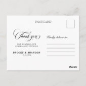 String 素朴 Lightsの結婚写真 ポストカード (裏面)