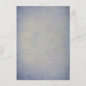 String 素朴 Lights Dusty Blueの結婚詳細 エンクロージャーカード (裏面)