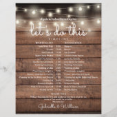 String Lightsの素朴タイムラ結婚イン (正面)