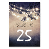 string lightsブランチ表ナンバーカード テーブルナンバー (裏面)