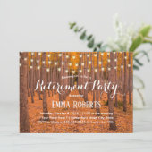 String Lights秋素朴の森の引退 招待状 (スタンド正面)