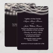 String Lights結婚式招待状 招待状 (正面/裏面)