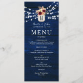 String Lights 素朴 Navy Blue結婚's メニュー (正面)