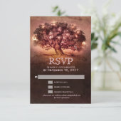String Lights Oak Tree Country Eweding RSVP (スタンド正面)