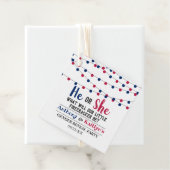 String Lights Of July Gender Revealパーティー フェイバータグ (インサイチュ)