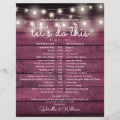 String Lights Red Woodのタイムラ結婚イン (正面)