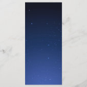 String lights stars Blueメニュエレガントー メニュー (裏面)