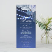 String lights stars Blueメニュエレガントー メニュー (スタンド正面)