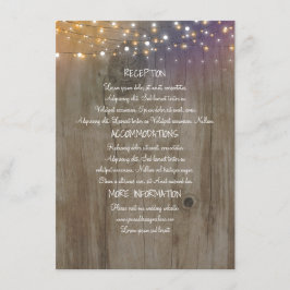 String Lights Woodの情素朴報 エンクロージャーカード