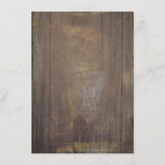 String Lights Woodの結婚素朴詳細 エンクロージャーカード (裏面)