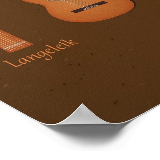 String Musical Instruments ポスター (角)