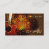 String Scapes Guitar Fractal名刺 名刺 (裏面)